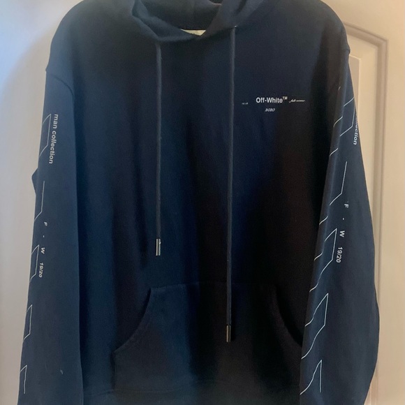 Men’s OFF WHITE “MAIN LABEL” hoodie - Picture 1 of 5